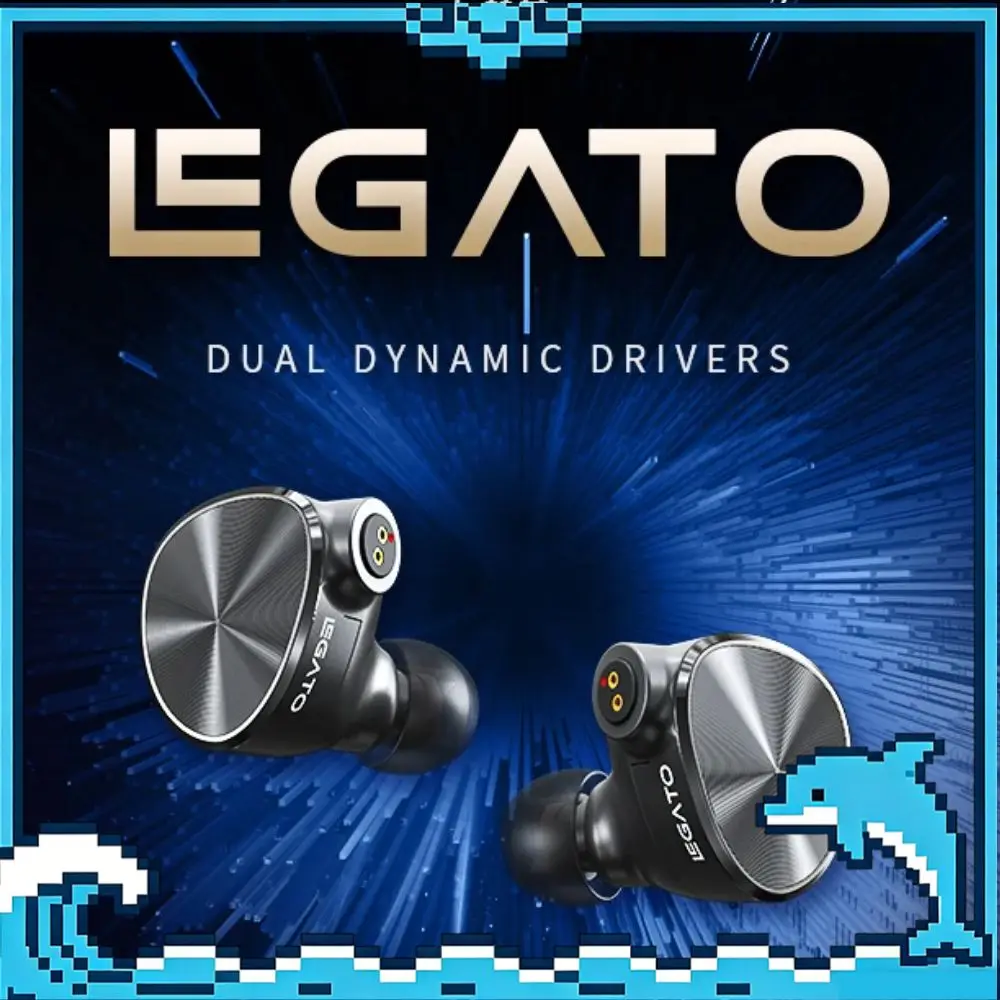 7Hz Legato Earphone 2DD HiFi Wired In Ear Monitor Dual Dynamic Driver Earphone IEM With Detachable OCC 0.78mm 2Pin Cable Gift
7Hz Legato Earphone 2DD HiFi Wired In Ear Monitor Dual Dynamic Driver Earphone IEM With Detachable OCC 0.78mm 2Pin Cable Gift