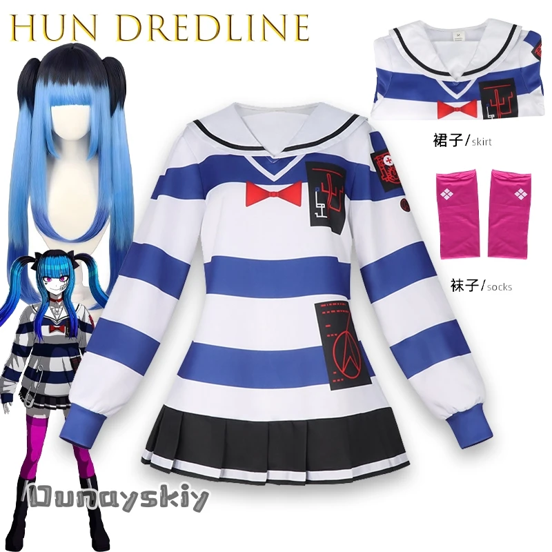 BHUND DLINE Last Defense Academy Amemiya Taibi Striped Everyday Outfit Cosplay Costume Full Set Uniform Halloween {Dream ZS}
BHUND DLINE Last Defense Academy Amemiya Taibi Striped Everyday Outfit Cosplay Costume Full Set Uniform Halloween {Dream ZS}