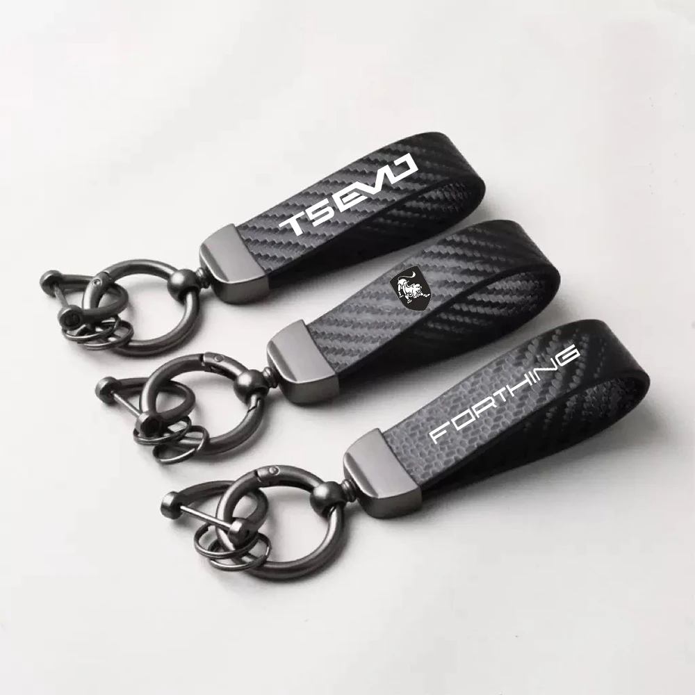Car Carbon Fiber Leather Car Keychain With Custom Logo Keyring Key Cover Gift For DFM Forthing T5 EVO S50 S60 SX6 T5 key ring
Car Carbon Fiber Leather Car Keychain With Custom Logo Keyring Key Cover Gift For DFM Forthing T5 EVO S50 S60 SX6 T5 key ring