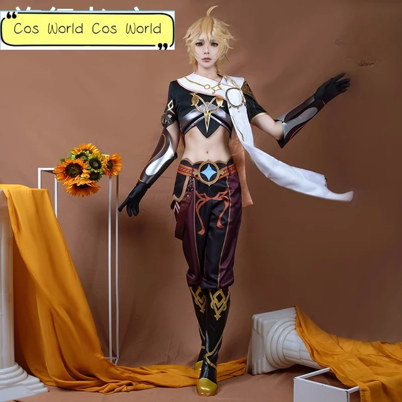 Game Genshin Impact Kong Cosplay Costume Sora Kong Cosplay Traveler Aether Halloween Party Outfit Wig Shoes Full Sets
Game Genshin Impact Kong Cosplay Costume Sora Kong Cosplay Traveler Aether Halloween Party Outfit Wig Shoes Full Sets