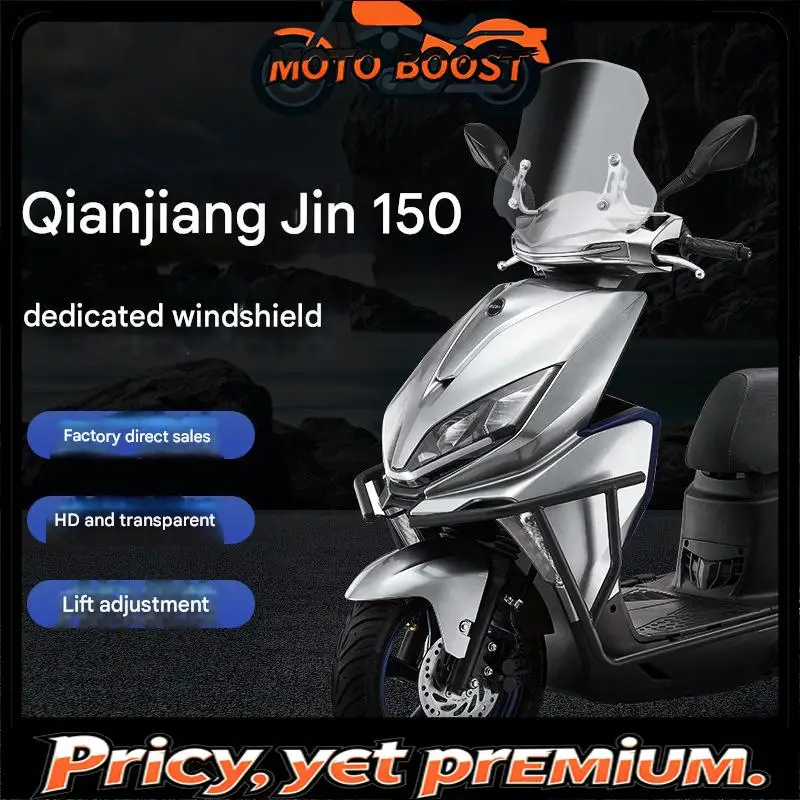 FOR QIMOTO Jin150 Touring Style Windshield Full Chest And Upper Body Protection for Motorcycles Alleviates Fatigue on Long Trips
FOR QIMOTO Jin150 Touring Style Windshield Full Chest And Upper Body Protection for Motorcycles Alleviates Fatigue on Long Trips