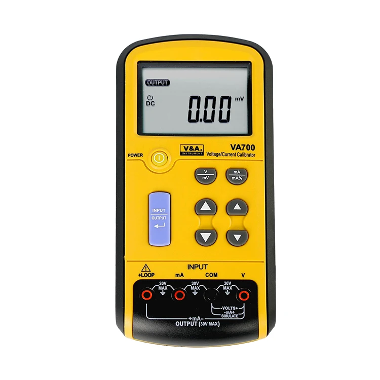 Loop Calibrator Multimeter OEM/ODM Supported Process Calibration Voltage/Ma Meter VA700
Loop Calibrator Multimeter OEM/ODM Supported Process Calibration Voltage/Ma Meter VA700