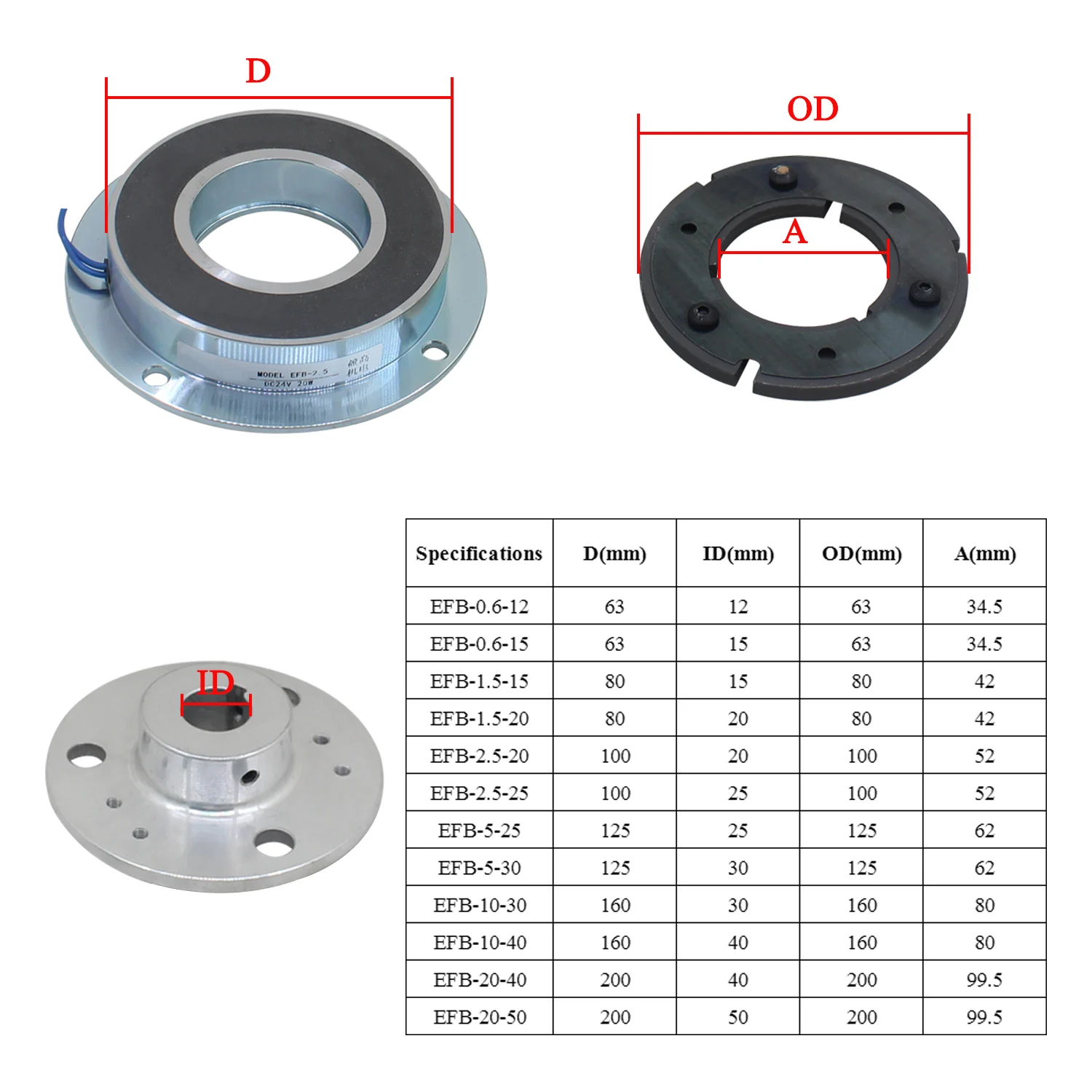 electro-mechanical brake accessories baler clutch brake disc DC24V Dry electromagnetic brake electric motor lock brake
electro-mechanical brake accessories baler clutch brake disc DC24V Dry electromagnetic brake electric motor lock brake