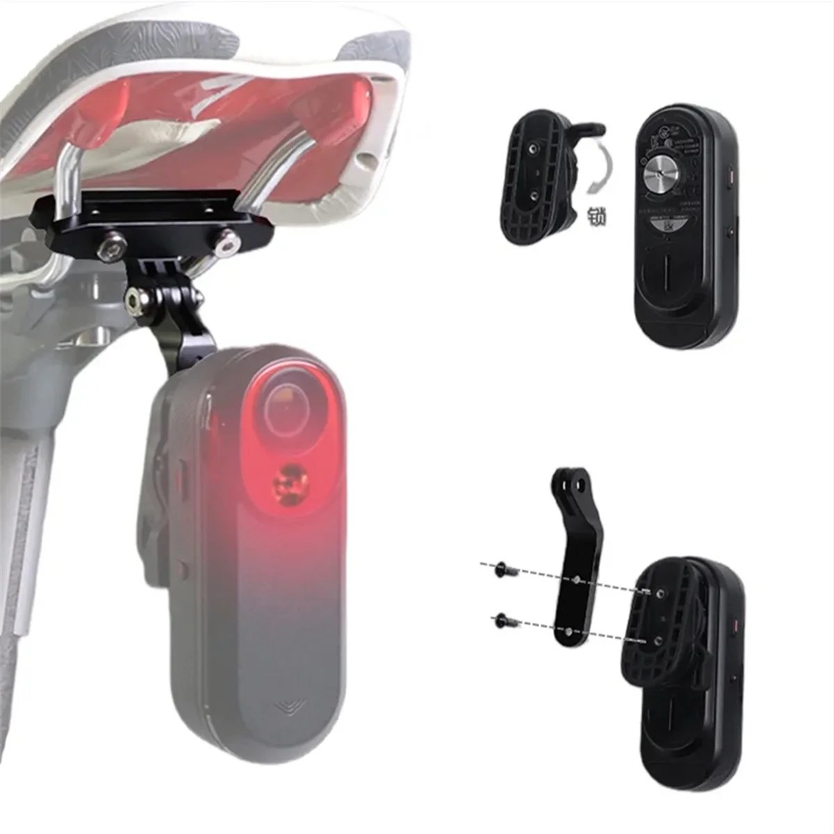 AD08_Bike Saddle Supports for Garmin Varia RCT715 Radar Tail Light Cushion Gopro Adapter Seat Cushion Bicycle Accessories
AD08_Bike Saddle Supports for Garmin Varia RCT715 Radar Tail Light Cushion Gopro Adapter Seat Cushion Bicycle Accessories