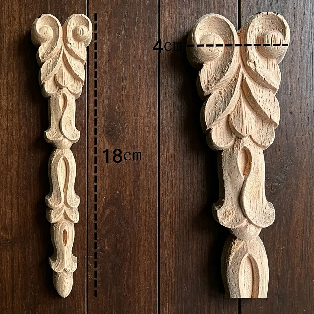 5PCS Wood Applique Onlay Wooden Decal Frame Decoration Retro Antique European Wooden Long Floral Large Wooden Furniture Doors
5PCS Wood Applique Onlay Wooden Decal Frame Decoration Retro Antique European Wooden Long Floral Large Wooden Furniture Doors