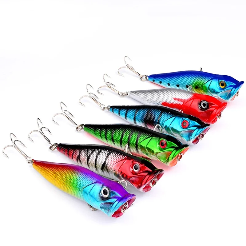 1Pc 9.3cm 12.5g Popper Fishing Lure Hard Artificial Bait Topwater with 2 Treble Hooks Carp Fishing Lures Wobbler Crankbait Pesca
1Pc 9.3cm 12.5g Popper Fishing Lure Hard Artificial Bait Topwater with 2 Treble Hooks Carp Fishing Lures Wobbler Crankbait Pesca