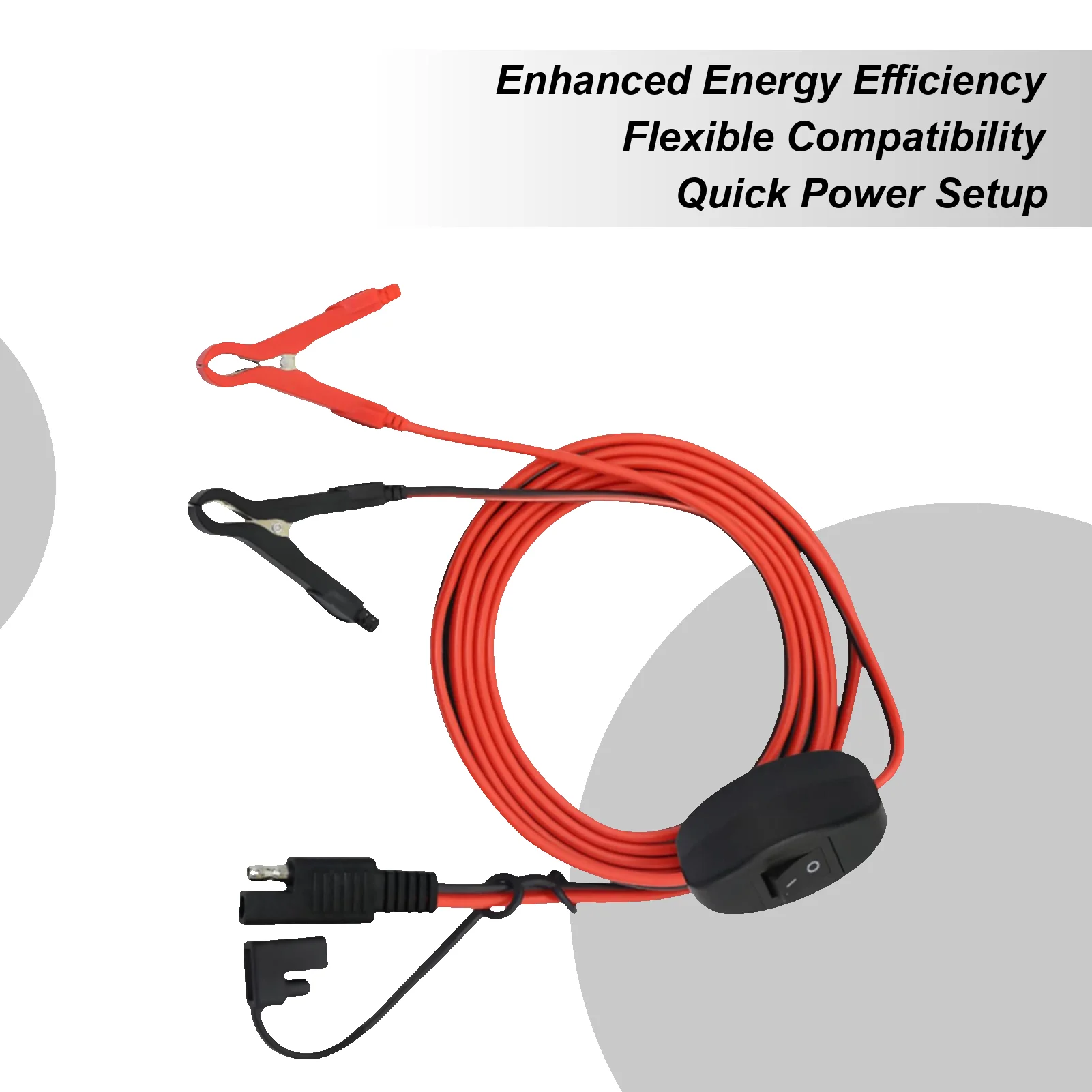 SAE Extension Cable Battery Charger Cable With Button Quick Connector SAE Adapter For Car Lawn Mower ATV RV Motorcycle Tractor
SAE Extension Cable Battery Charger Cable With Button Quick Connector SAE Adapter For Car Lawn Mower ATV RV Motorcycle Tractor