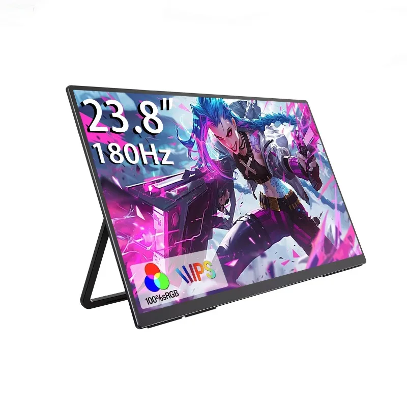 23.8 Inch Portable Monitor 180Hz IPS 2K External Display for Computer Laptop PS4 PS5 Gaming
23.8 Inch Portable Monitor 180Hz IPS 2K External Display for Computer Laptop PS4 PS5 Gaming