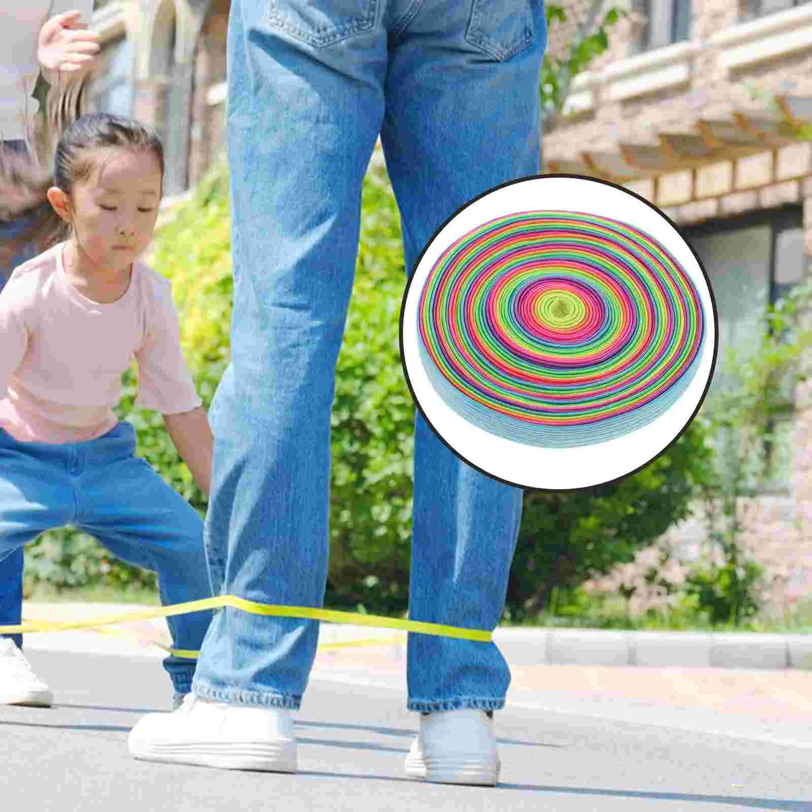 4pcs Skipping Rope Jump Elastic Band Elastic Training Bands Jump Rope for Outdoor Sports
4pcs Skipping Rope Jump Elastic Band Elastic Training Bands Jump Rope for Outdoor Sports