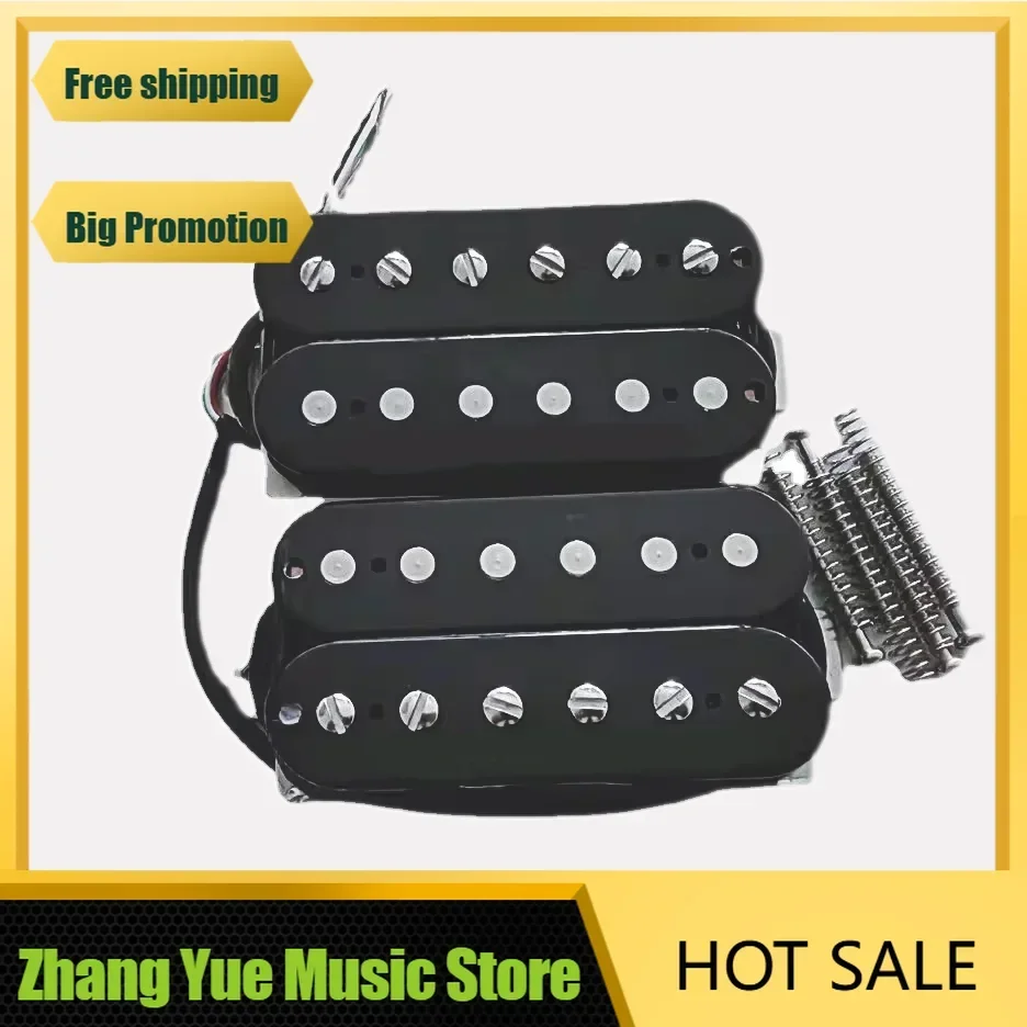 HX---brand new-High-quality pickups Alnico 5 Humbucker Pickup Electric Guitar Pickups - Black
HX---brand new-High-quality pickups Alnico 5 Humbucker Pickup Electric Guitar Pickups - Black