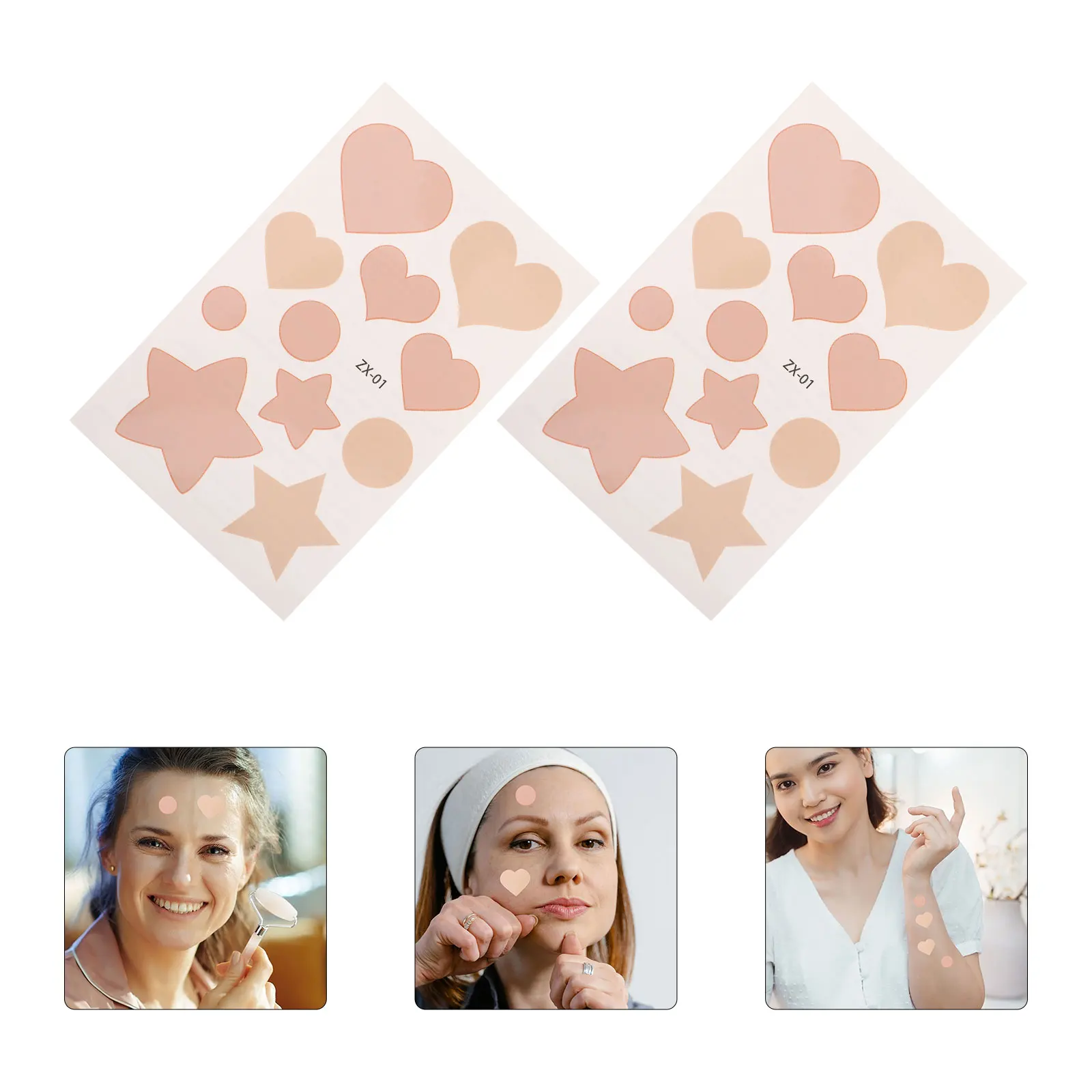 12 Pcs Scar Cover Patch Invisible Concealer Skin Heart-shaped Water Transfer Paper
12 Pcs Scar Cover Patch Invisible Concealer Skin Heart-shaped Water Transfer Paper