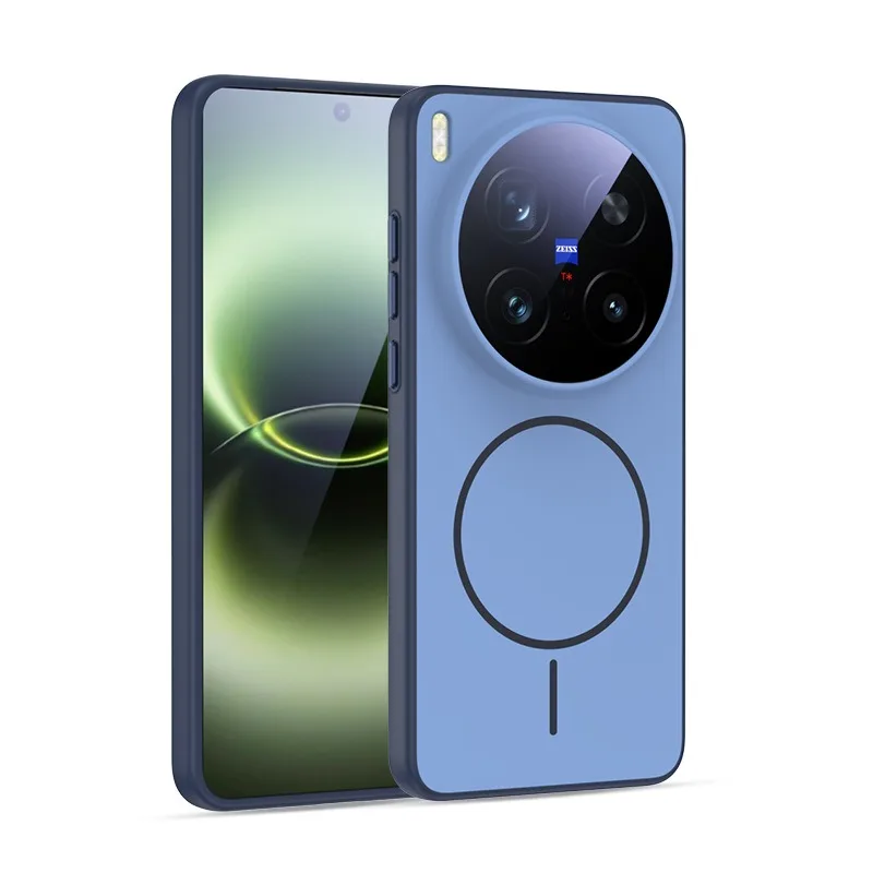 For VIVO X300 Ultra X300s Magnetic Case ELVEV Quality Hard PC + Soft TPU Anti-fingerprint Phone Cover
For VIVO X300 Ultra X300s Magnetic Case ELVEV Quality Hard PC + Soft TPU Anti-fingerprint Phone Cover