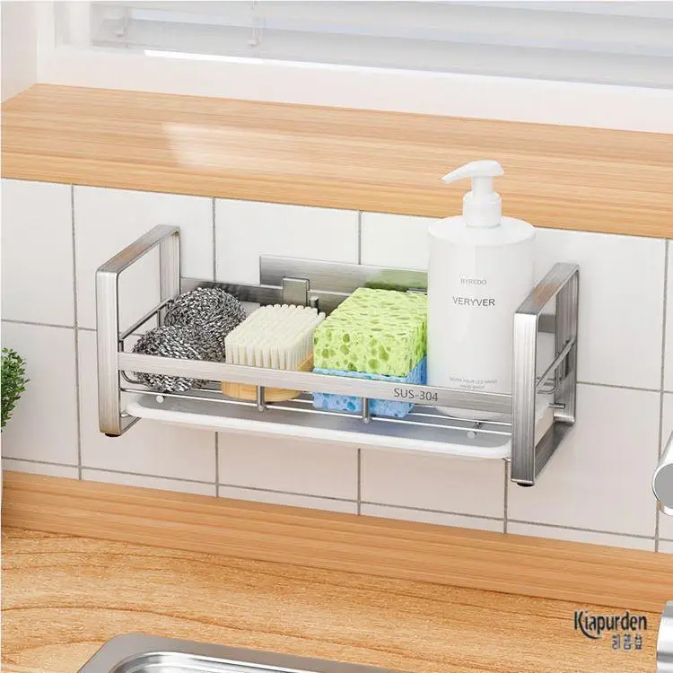 304 Stainless Steel Kitchen Drain Storage Rack Sponge Cloth Holder Sink Basin Countertop Multi-Purpose Mobile Moisture-Proof
304 Stainless Steel Kitchen Drain Storage Rack Sponge Cloth Holder Sink Basin Countertop Multi-Purpose Mobile Moisture-Proof