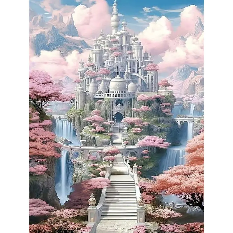 GATYZTORY Castle Paint By Numbers Wall Art Picture Paint With Numbers Scenery Painting Numbers Crafts Drawing Kit
GATYZTORY Castle Paint By Numbers Wall Art Picture Paint With Numbers Scenery Painting Numbers Crafts Drawing Kit