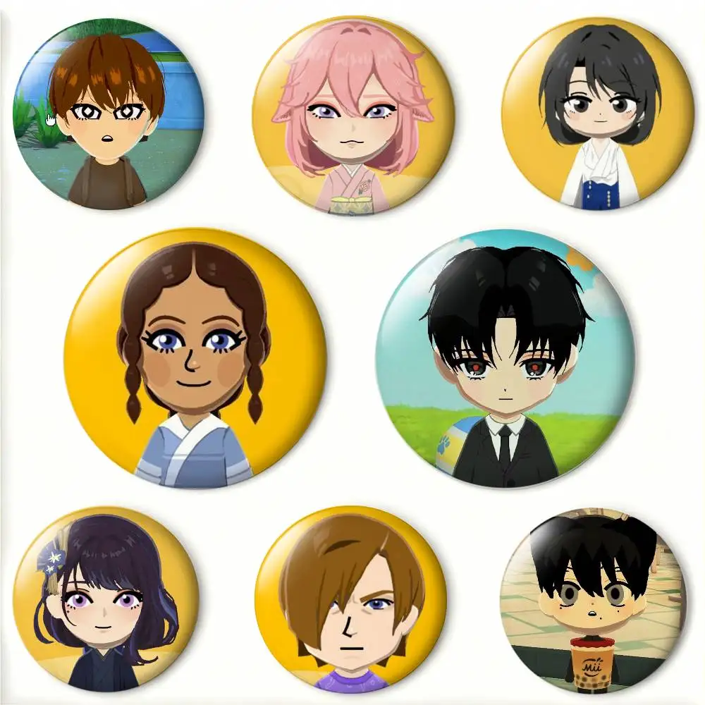 Tomodachi life miitomo Laser Badge Applicable For Backpack Clothes Hats Decor Creative Accessories
Tomodachi life miitomo Laser Badge Applicable For Backpack Clothes Hats Decor Creative Accessories