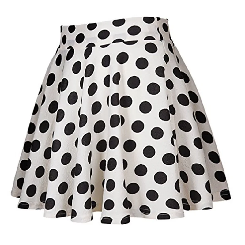 Women Mini Polka dot Skirts Summer New Fashion Pleated Short Casual A-line Skirts
Women Mini Polka dot Skirts Summer New Fashion Pleated Short Casual A-line Skirts