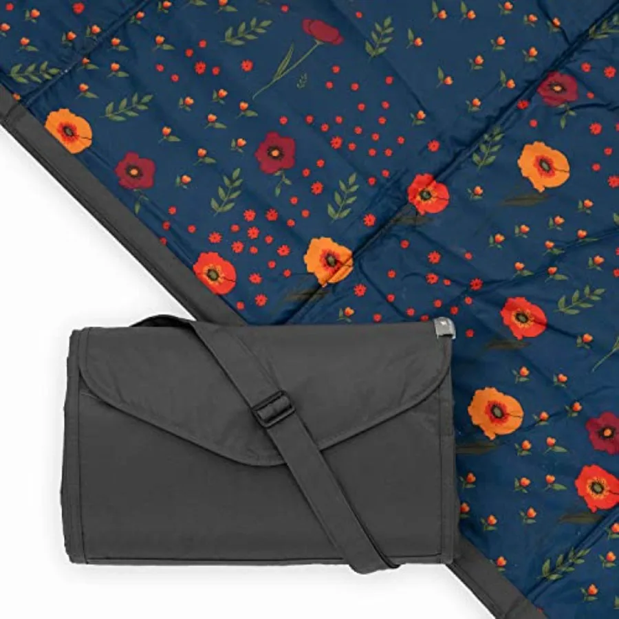 Outdoor Family Picnic and Beach Blanket Durable and Water-Resistant Fabric Compact Fold and Easily Wipes Clean Zipper Pocket
Outdoor Family Picnic and Beach Blanket Durable and Water-Resistant Fabric Compact Fold and Easily Wipes Clean Zipper Pocket