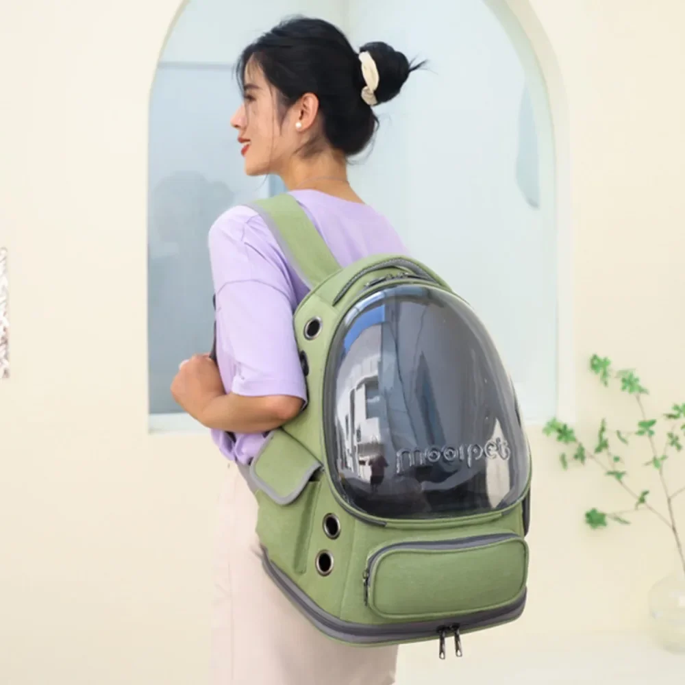 Transparent Pet Cat Carrier Bag Outdoor Travel Backpack for Cats Small Dogs Breathable Cat Carry Bags Modern Simple Pet Supplies
Transparent Pet Cat Carrier Bag Outdoor Travel Backpack for Cats Small Dogs Breathable Cat Carry Bags Modern Simple Pet Supplies