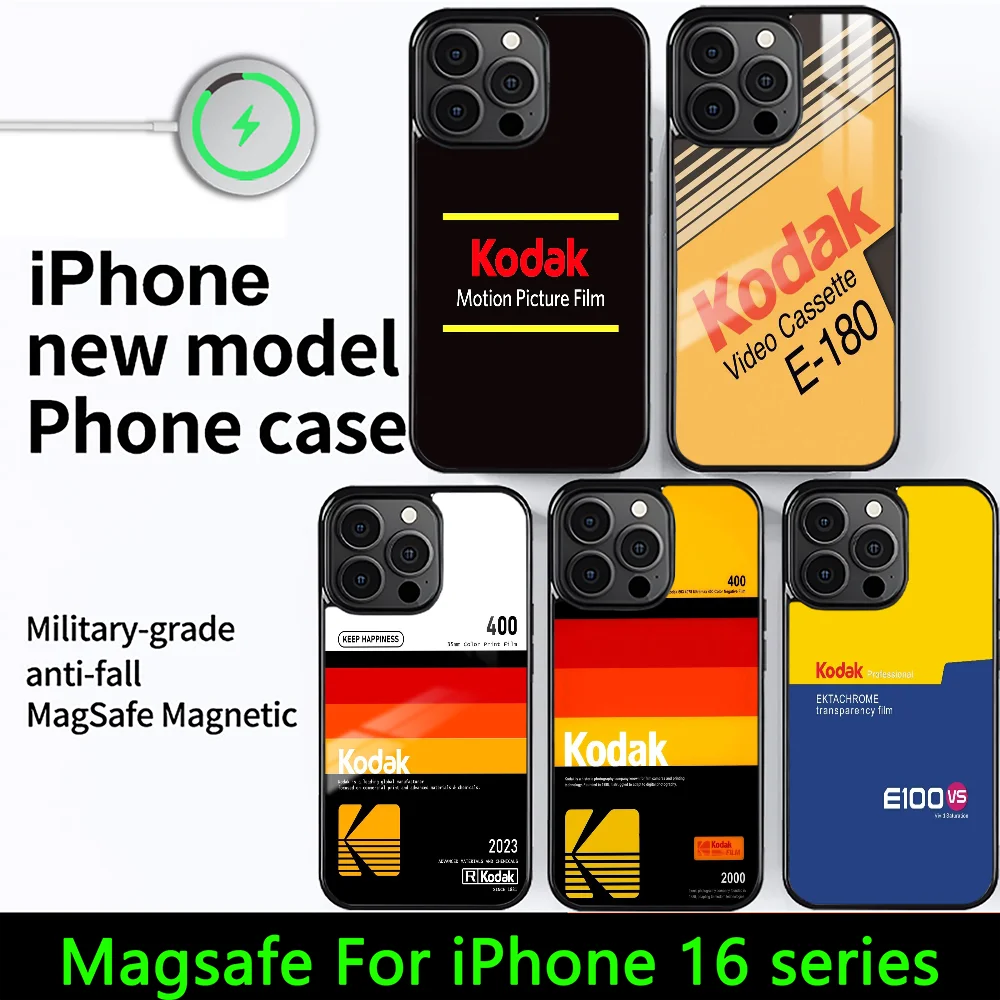 Classic brand Phone Case For iPhone 16 15 14 13 12 11 Pro Max Plus Mini Magnetic Magsafe Wireless Charging Cover K-KodakS
Classic brand Phone Case For iPhone 16 15 14 13 12 11 Pro Max Plus Mini Magnetic Magsafe Wireless Charging Cover K-KodakS