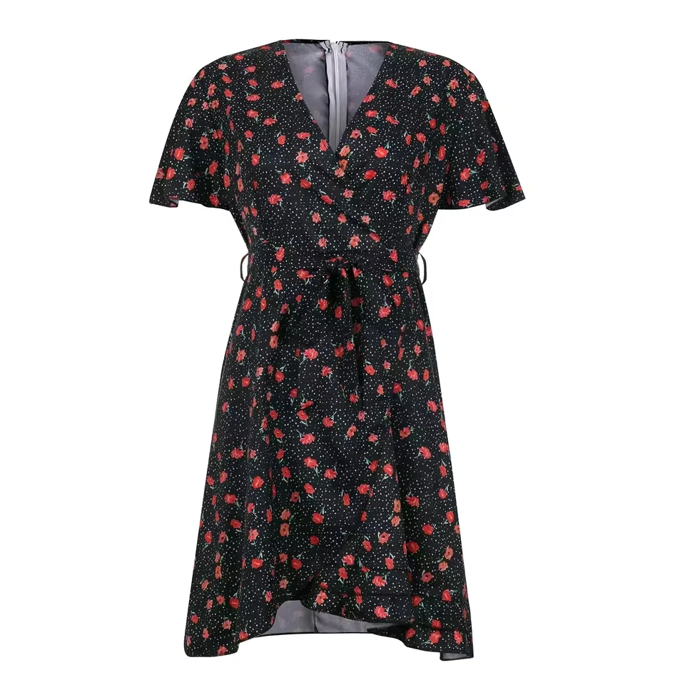 Top Selling Dresses For Women 2024 Plus Size V Neck Ruffled Waistband Wrapped With Printed Casual Dress Vestidos Para Mujer
Top Selling Dresses For Women 2024 Plus Size V Neck Ruffled Waistband Wrapped With Printed Casual Dress Vestidos Para Mujer