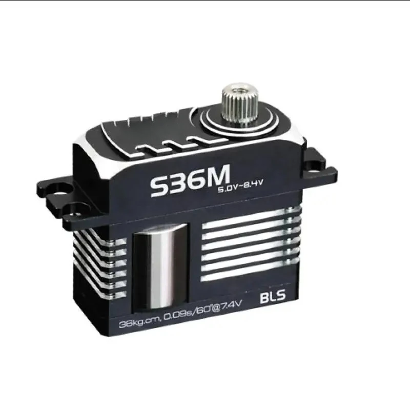 Kingmax S36M 52g 36kg.cm Digital Steel Gears Brushless Servos for RC 500 Class Helicopter or 70E F3A Airplane EDF Jet Aircraft
Kingmax S36M 52g 36kg.cm Digital Steel Gears Brushless Servos for RC 500 Class Helicopter or 70E F3A Airplane EDF Jet Aircraft