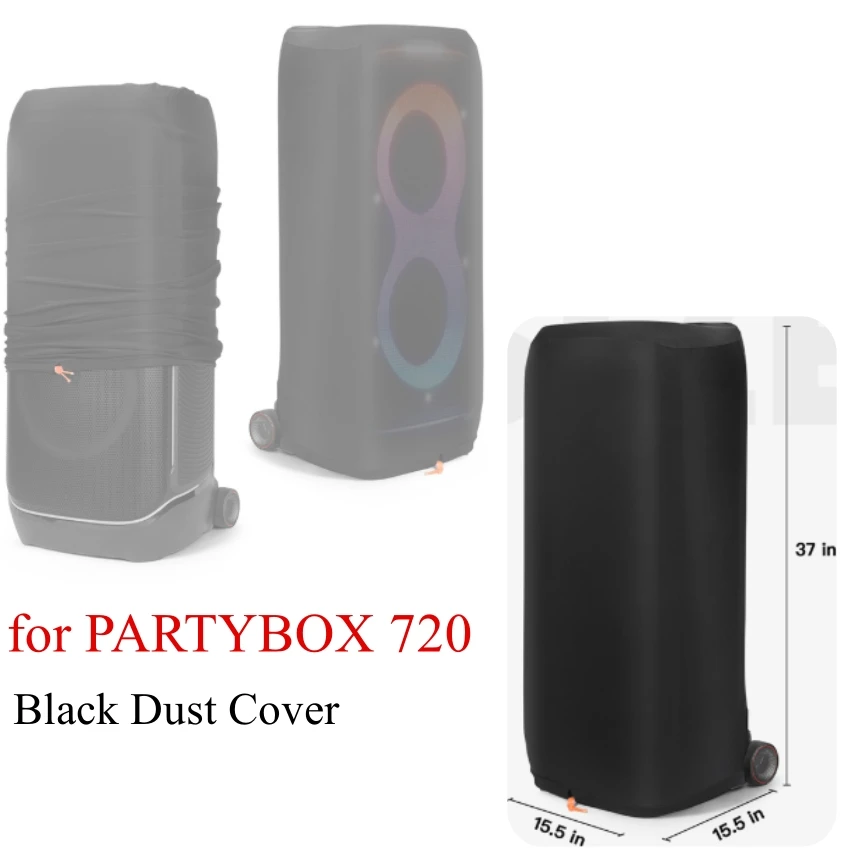  Черный чехол из лайкры для PARTYBOX 720, пылезащитный чехол, защитный чехол от царапин, аксессуары для динамиков
Черный чехол из лайкры для PARTYBOX 720, пылезащитный чехол, защитный чехол от царапин, аксессуары для динамиков