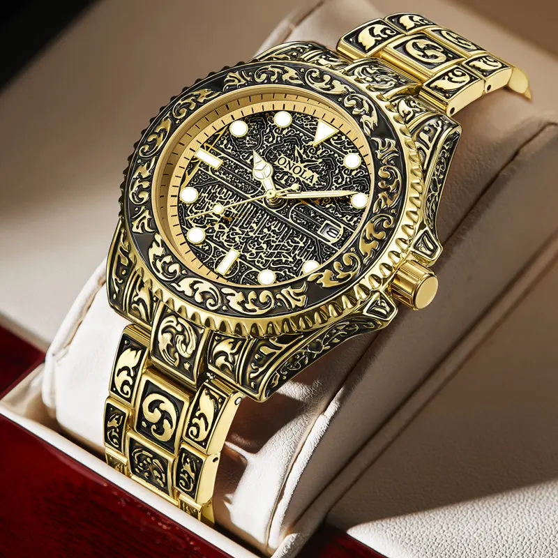 ONOLA Retro Luxury Men Watch Business Night Light Calendar Waterproof Watch Men Relogio Masculino
ONOLA Retro Luxury Men Watch Business Night Light Calendar Waterproof Watch Men Relogio Masculino