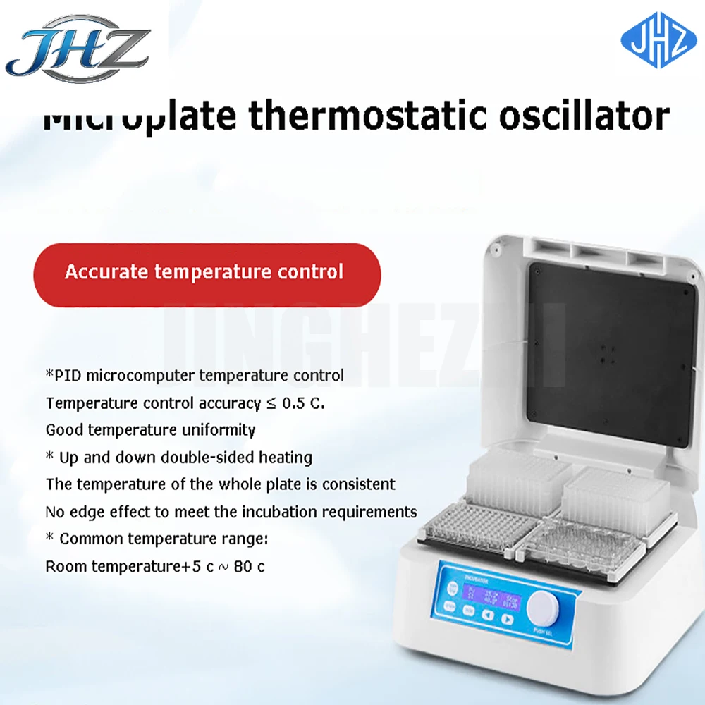 JHZ forMicroplate Thermo Shaker Incubator Oscillator Digital Elisa Equipment Laboratory Clinical Analysis Shaking Pcr
JHZ forMicroplate Thermo Shaker Incubator Oscillator Digital Elisa Equipment Laboratory Clinical Analysis Shaking Pcr