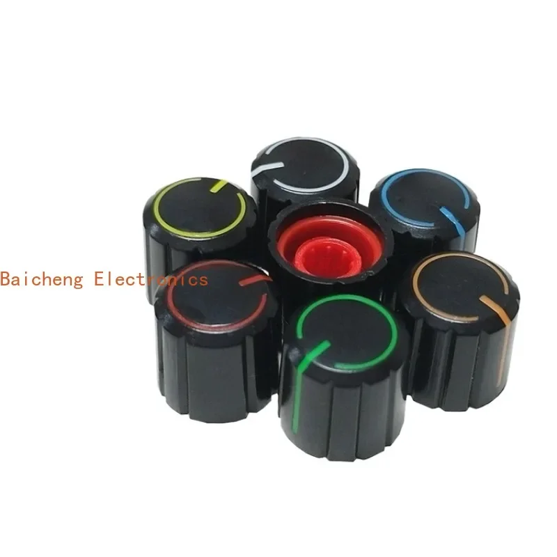10PCS Plastic dual color knob 15 *13.3 amplifier audio volume sound card knob 6mm plum blossom axis potentiometer adjustment cap
10PCS Plastic dual color knob 15 *13.3 amplifier audio volume sound card knob 6mm plum blossom axis potentiometer adjustment cap