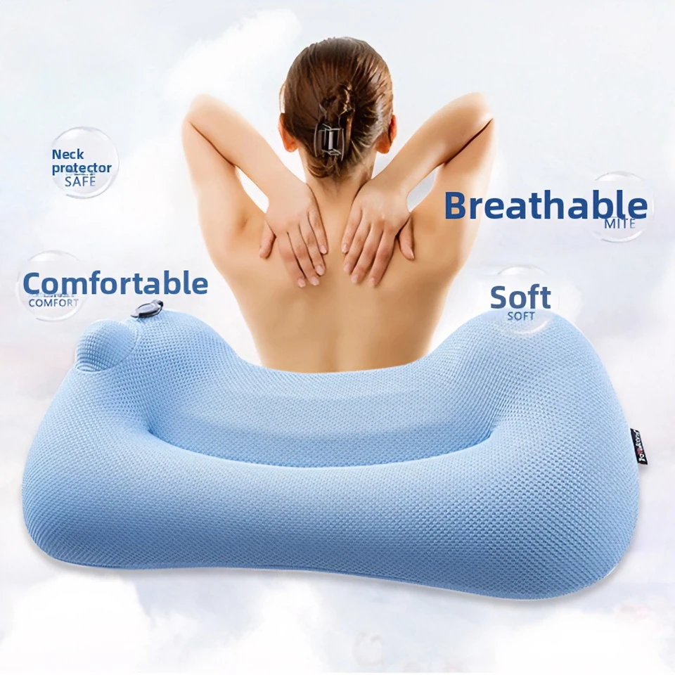 Inflatable Memory Foam Filled Lightweight Customizable Neck Support Portable Travel Office Nap Cushion Rectangular Pillow
Inflatable Memory Foam Filled Lightweight Customizable Neck Support Portable Travel Office Nap Cushion Rectangular Pillow
