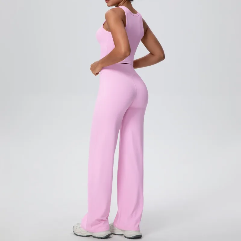 Women's Yoga Set Nude High Waist Beautiful Back Hip Lifting Quick Drying Fitness Set Outdoor Running Leisure Sportswear
Women's Yoga Set Nude High Waist Beautiful Back Hip Lifting Quick Drying Fitness Set Outdoor Running Leisure Sportswear