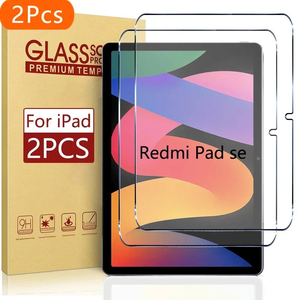 2Pcs Tempered Glass Screen Protector For redmi pad se Accesorios 9H Protective Film Case Friendly
2Pcs Tempered Glass Screen Protector For redmi pad se Accesorios 9H Protective Film Case Friendly
