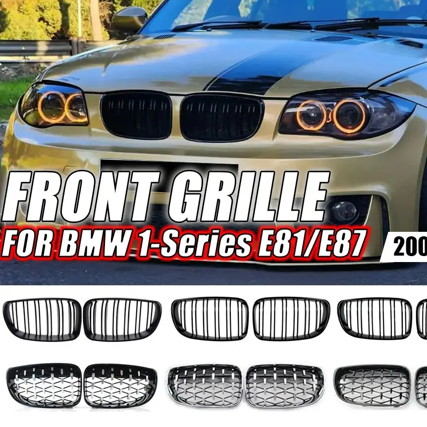 Решетка для переднего бампера BMW E81, E87, E82, E88, 128I, 130I, 135I, гоночная решетка, решетки, глянцевый черный двойной решетчатый гриль 07-11
Решетка для переднего бампера BMW E81, E87, E82, E88, 128I, 130I, 135I, гоночная решетка, решетки, глянцевый черный двойной решетчатый гриль 07-11