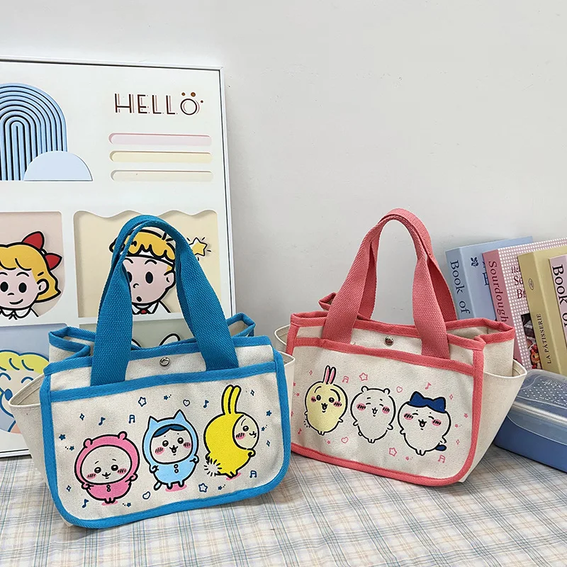 New Chiikawa Lunchbox Bag Canvas Tote Portable Fashion Large Capacity Tote Bento Bag Go To Work Lunch Bag
New Chiikawa Lunchbox Bag Canvas Tote Portable Fashion Large Capacity Tote Bento Bag Go To Work Lunch Bag