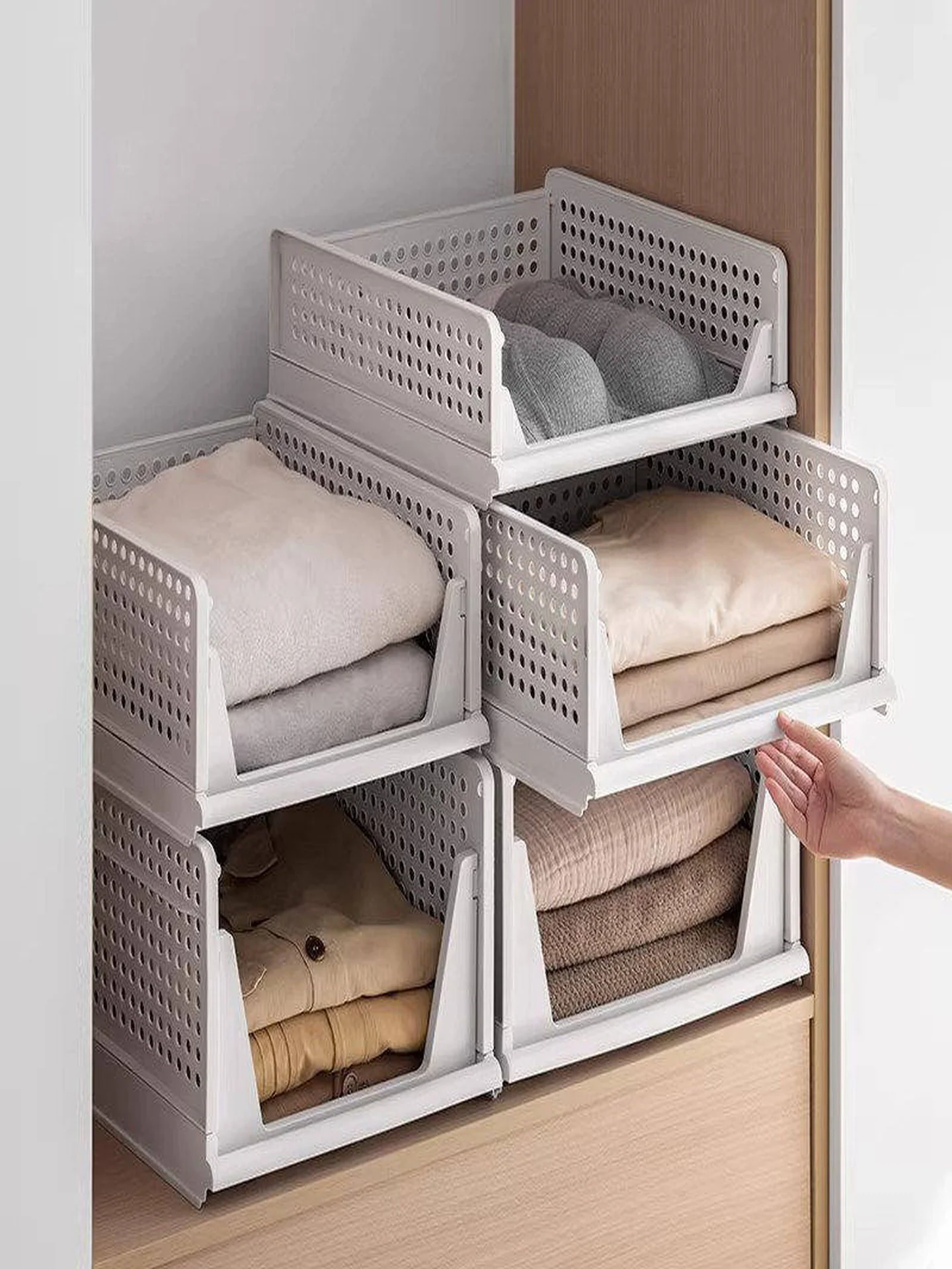 Dered Pull-Out Clothing Storage Box elf Divider Organizer for Clothes And Pants in Wardrobe Plastic Storage Ra
Dered Pull-Out Clothing Storage Box elf Divider Organizer for Clothes And Pants in Wardrobe Plastic Storage Ra