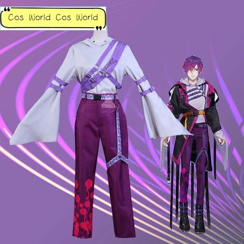 Vtuber NIJISANJI Uki Violeta Cosplay Cosplay Wig Dark Purple Gradient Long Hair Anime Halloween Cosplay Wig Suit For Women Men
Vtuber NIJISANJI Uki Violeta Cosplay Cosplay Wig Dark Purple Gradient Long Hair Anime Halloween Cosplay Wig Suit For Women Men