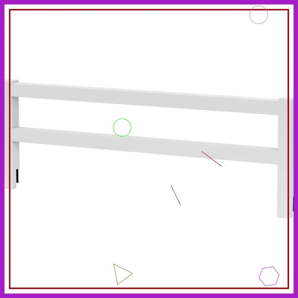 Solid Wood Safety Bed Rail for Baby, Kids, Children - Easy Install, Fits Bunk to King Size Beds (White)
Solid Wood Safety Bed Rail for Baby, Kids, Children - Easy Install, Fits Bunk to King Size Beds (White)