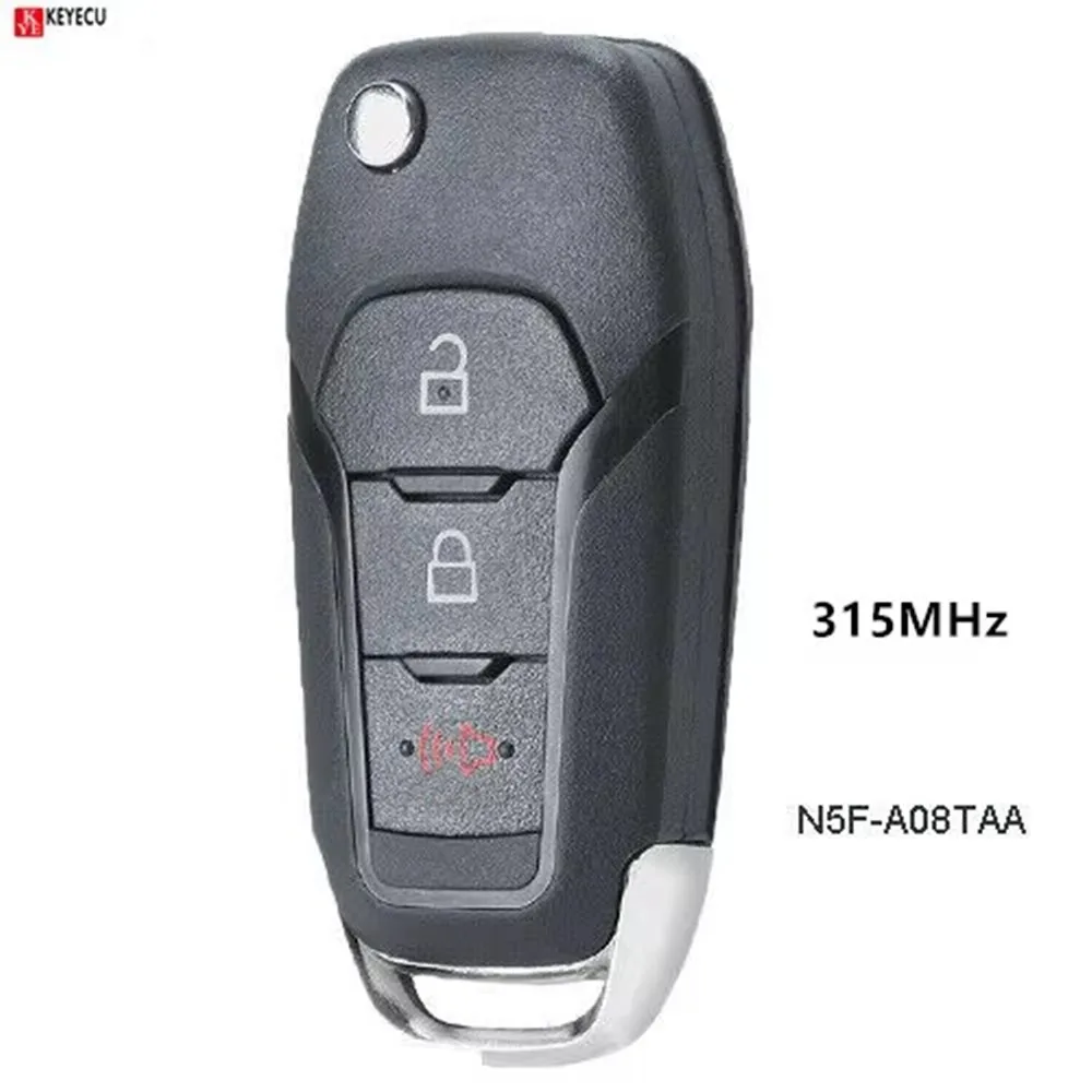Сменный выкидной ключ-брелок KEYECU 315 МГц ID49 Chjp для Ford F150 F250 F350 2015-2019 FCC: N5F-A08TAA
Сменный выкидной ключ-брелок KEYECU 315 МГц ID49 Chjp для Ford F150 F250 F350 2015-2019 FCC: N5F-A08TAA
