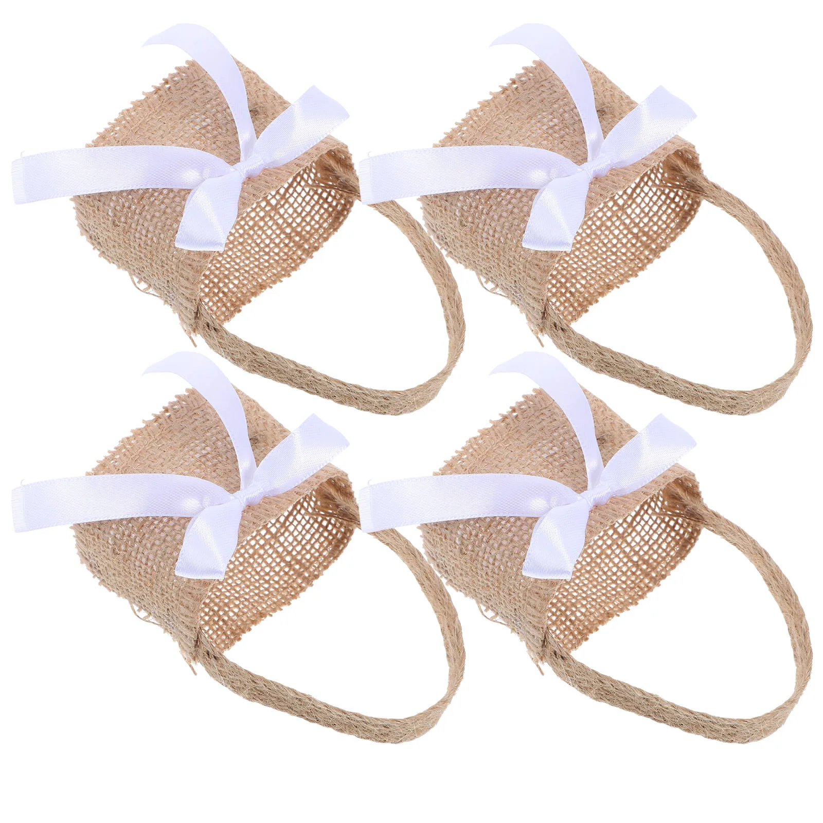 4pcs Burlap Linen Baskets Bags Linen Baskets for Wedding Party Flower Girl Storage Basket Home Decor Reusable
4pcs Burlap Linen Baskets Bags Linen Baskets for Wedding Party Flower Girl Storage Basket Home Decor Reusable