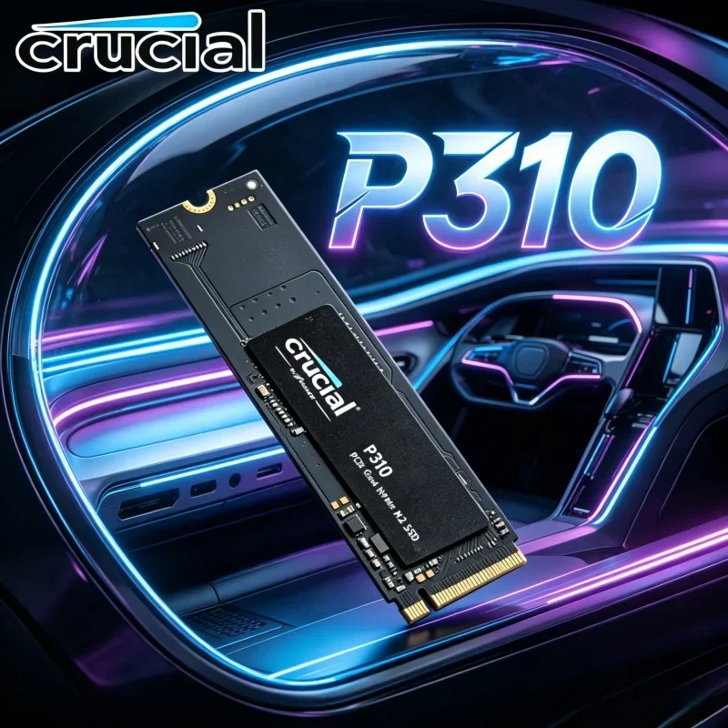 OEM Crucial P310 PCIe4 M.2 NVMe SSD 1TB 2TB 7100MB/s 3D NAND Drive For Gaming Laptop Desktop
OEM Crucial P310 PCIe4 M.2 NVMe SSD 1TB 2TB 7100MB/s 3D NAND Drive For Gaming Laptop Desktop