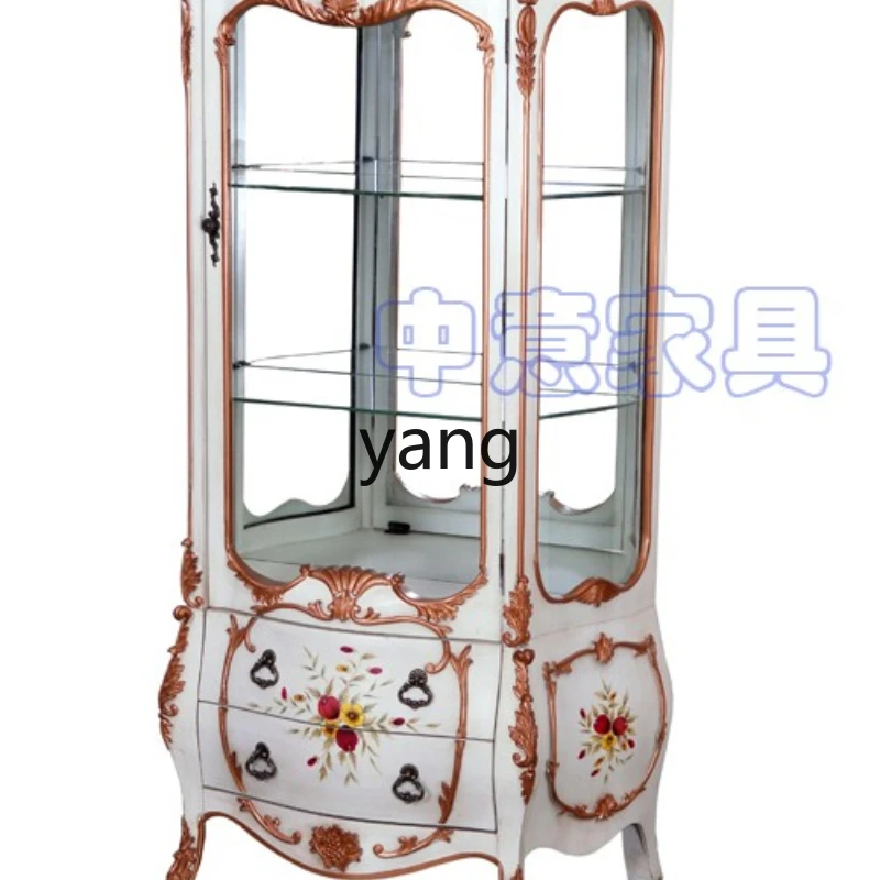 LH hand-painted wine cabinet dining side display decorative floor cabinet storage glass cabinet
LH hand-painted wine cabinet dining side display decorative floor cabinet storage glass cabinet