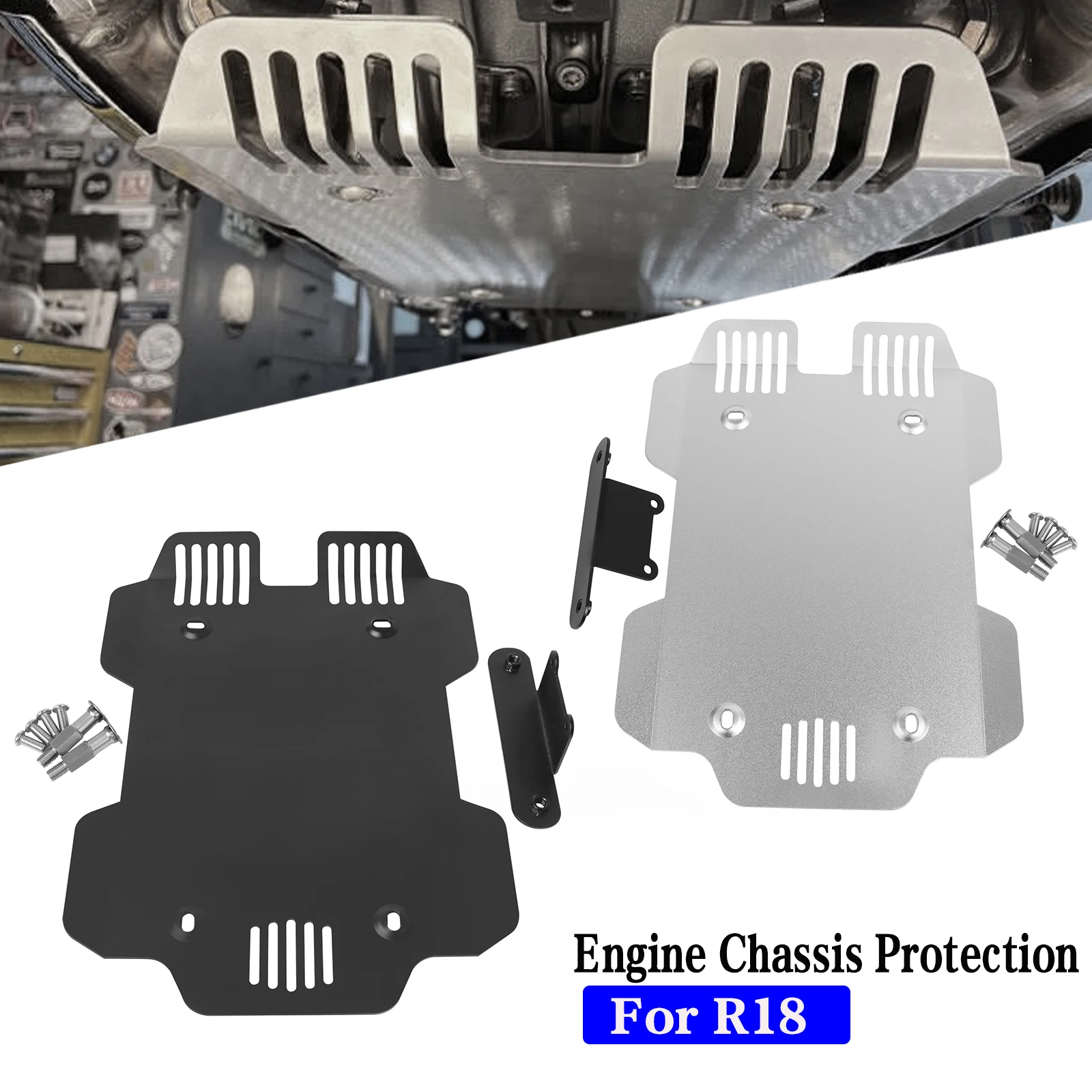 For BMW R 18 R18 2020 2021 2022 2023 Motorcycle Lower Engine Chassis Protection Guard Skid Plate Belly Pan Protector
For BMW R 18 R18 2020 2021 2022 2023 Motorcycle Lower Engine Chassis Protection Guard Skid Plate Belly Pan Protector