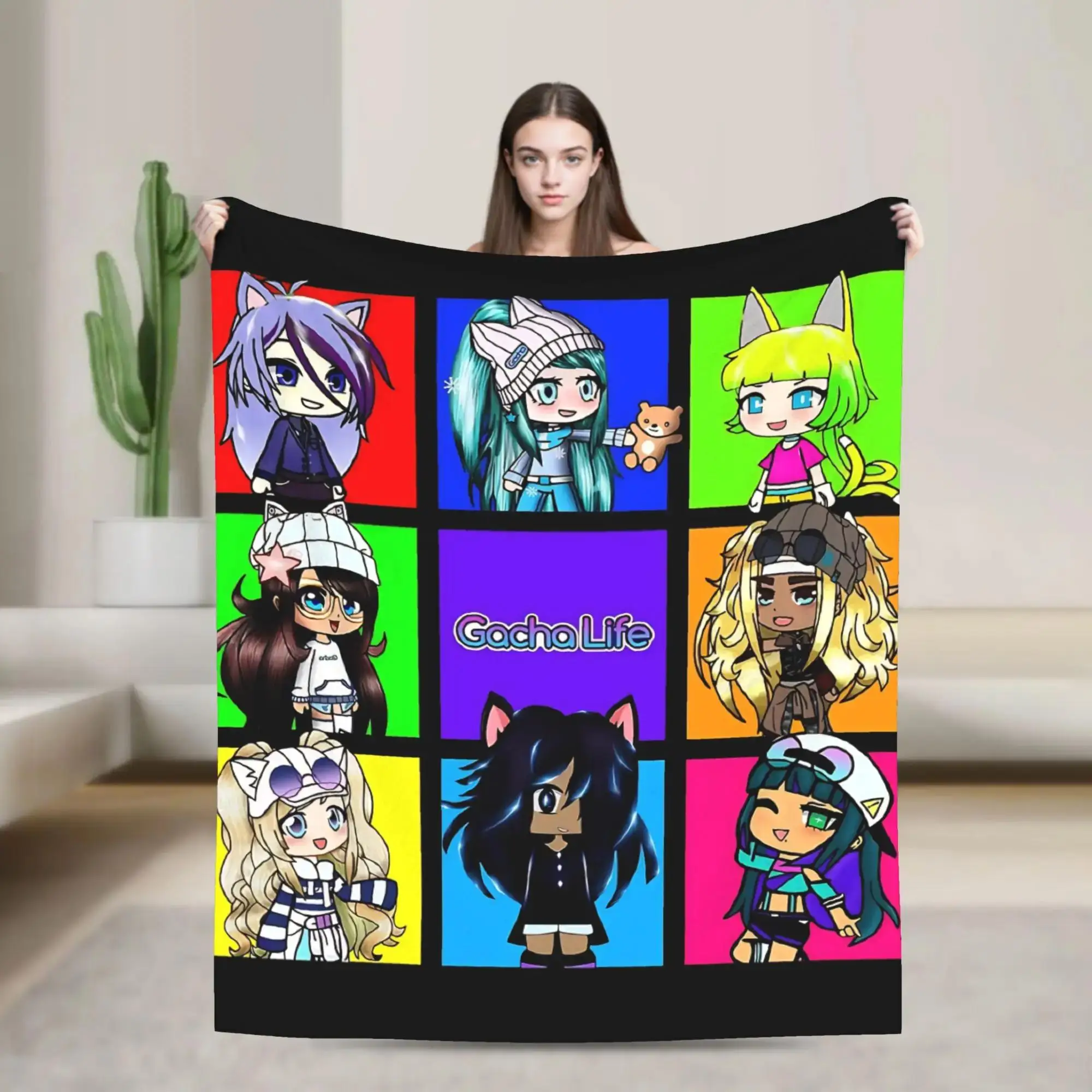 Kawaii Chibi Gacha Blanket Super Soft Quality Bedding Throws for Autumn Travel Bedroom Novelty Bedspread Cozy Comfort
Kawaii Chibi Gacha Blanket Super Soft Quality Bedding Throws for Autumn Travel Bedroom Novelty Bedspread Cozy Comfort