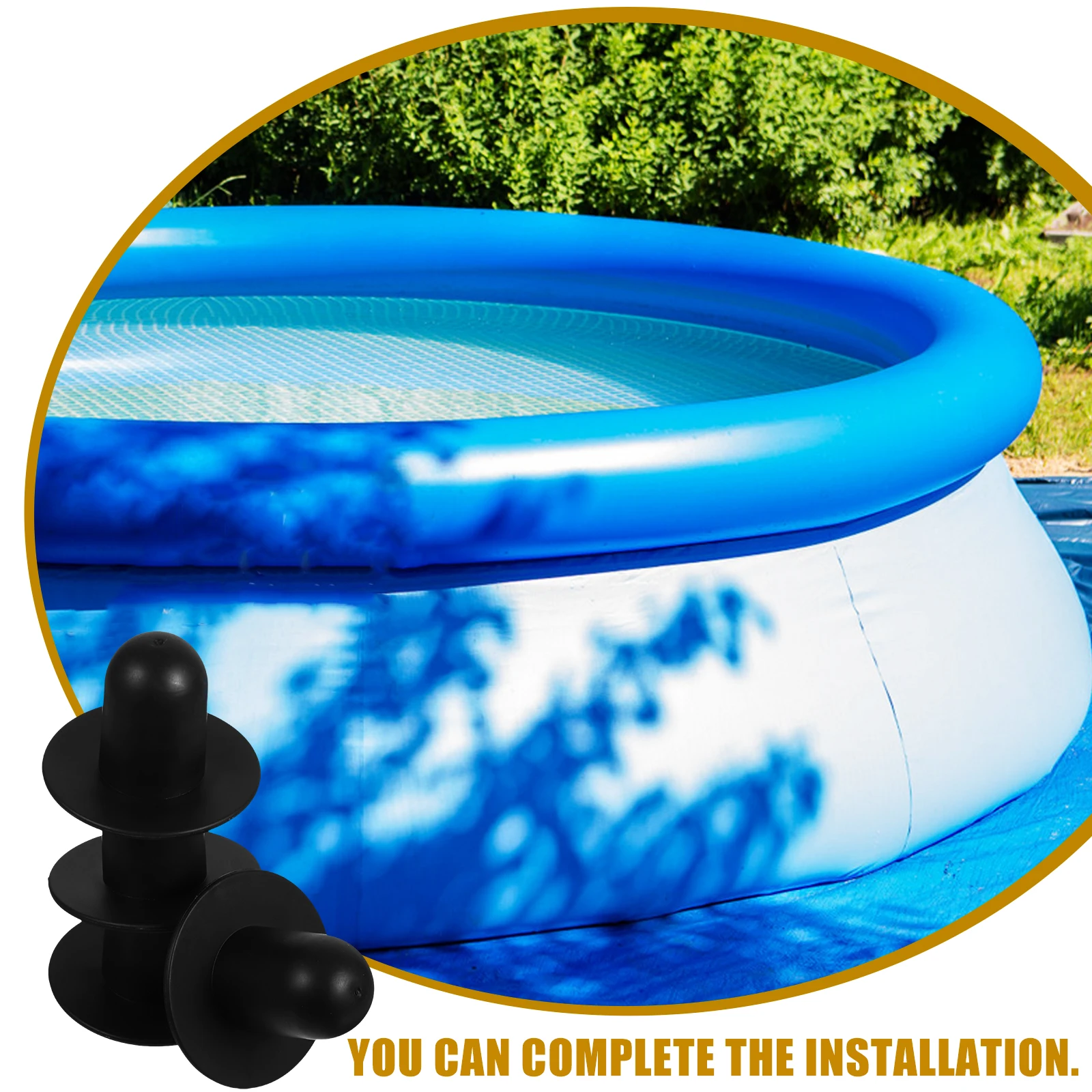 4pcs Pool Plugs PVC Material Easy Installation Swimming Pool Accessories Filter Diving Replacement Outdoor Ground Underground
4pcs Pool Plugs PVC Material Easy Installation Swimming Pool Accessories Filter Diving Replacement Outdoor Ground Underground