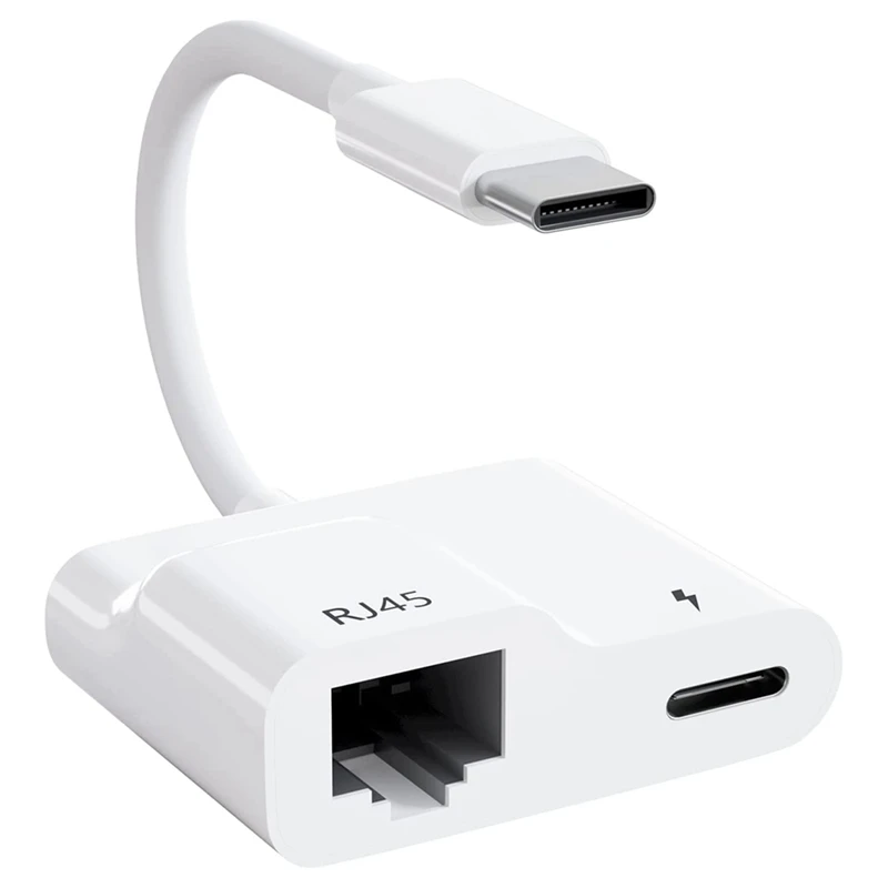 Цельный адаптер USB C к Ethernet USB типа C к RJ45 Gigabit Ethernet LAN адаптер белый для Air/Pro
Цельный адаптер USB C к Ethernet USB типа C к RJ45 Gigabit Ethernet LAN адаптер белый для Air/Pro