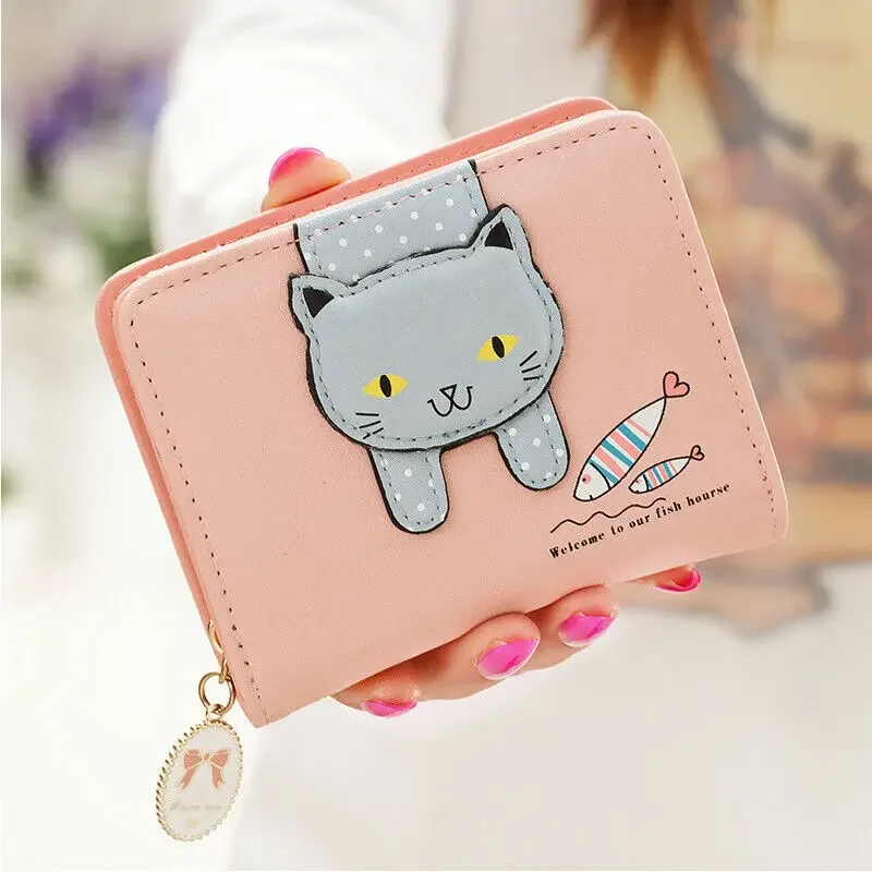 2023 Small Zipper Girl Wallet Brand Designed Pu Leather Coin Purse Cute Cat Wallet
2023 Small Zipper Girl Wallet Brand Designed Pu Leather Coin Purse Cute Cat Wallet
