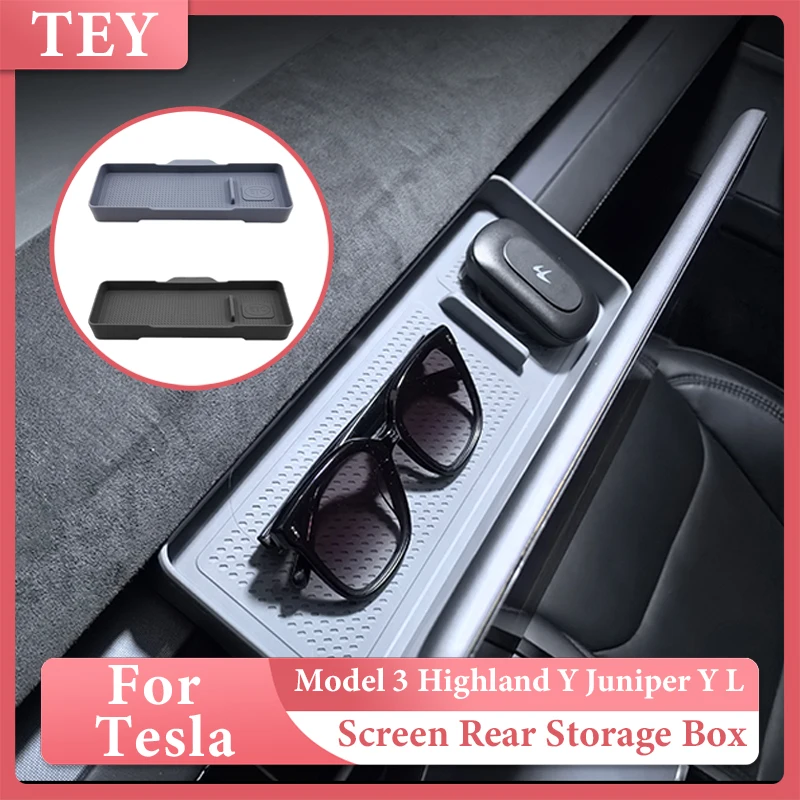 ETC Bracket Storage Box Car For Tesla Model 3 Highland Model Y Juniper Model Y L 2026 Screen Rear Storage Box Accessories New
ETC Bracket Storage Box Car For Tesla Model 3 Highland Model Y Juniper Model Y L 2026 Screen Rear Storage Box Accessories New