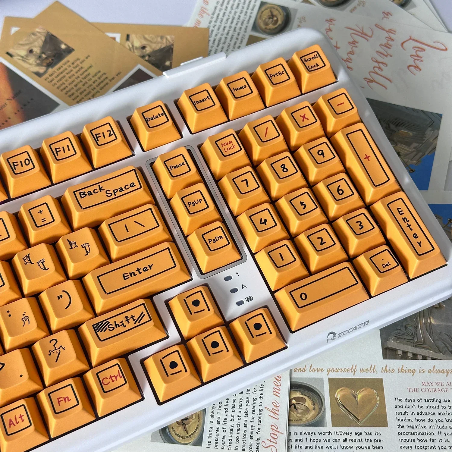 Graffiti Cherry Keycaps PBT 124 Keys Personalized Thermal Sublimation for 60/64/84/98/108 Gaming Mechanical Keyboard MX Switch
Graffiti Cherry Keycaps PBT 124 Keys Personalized Thermal Sublimation for 60/64/84/98/108 Gaming Mechanical Keyboard MX Switch