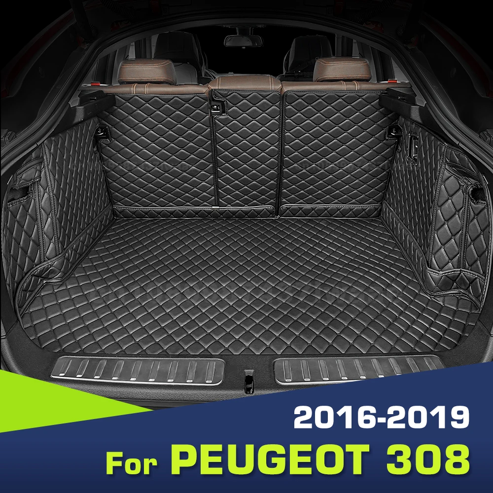 Автоматический коврик в багажник с полным покрытием для PEUGEOT 308 2016-2019 18 17, чехол для багажника автомобиля, вкладыш для багажника, аксессуары для защиты салона
Автоматический коврик в багажник с полным покрытием для PEUGEOT 308 2016-2019 18 17, чехол для багажника автомобиля, вкладыш для багажника, аксессуары для защиты салона