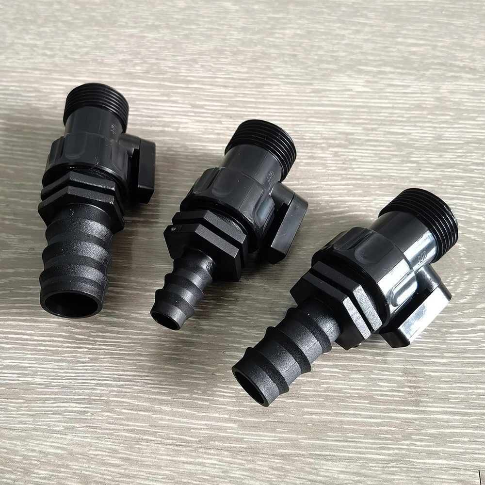 3/4'' Water pipe connector Rainwater bucket faucet Plastic water valve switch Drip irrigation pipe joint Garden irrigation
3/4'' Water pipe connector Rainwater bucket faucet Plastic water valve switch Drip irrigation pipe joint Garden irrigation